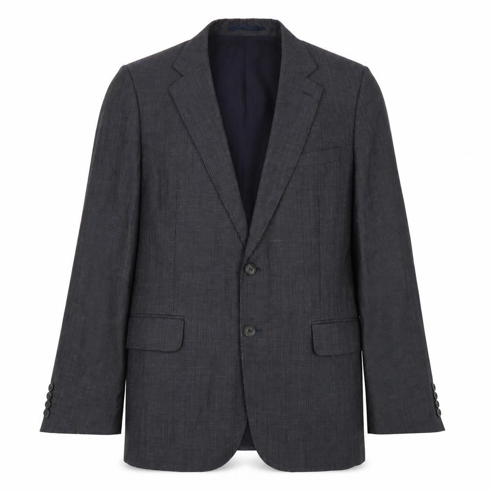 Mens 40 Chest Regular Jaeger Blue Two-Button Blazer