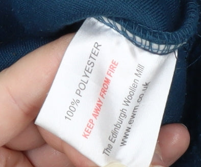 James Pringle Men's Blue XL Fleece Pullover Sweatshirt