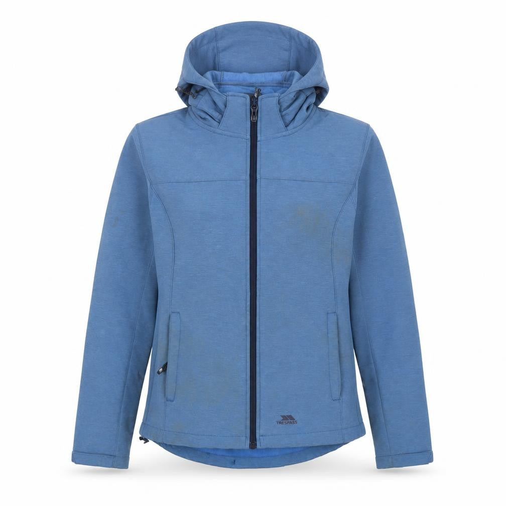 Womens UK Size 12 Regular Trespass Blue Polyester Jacket