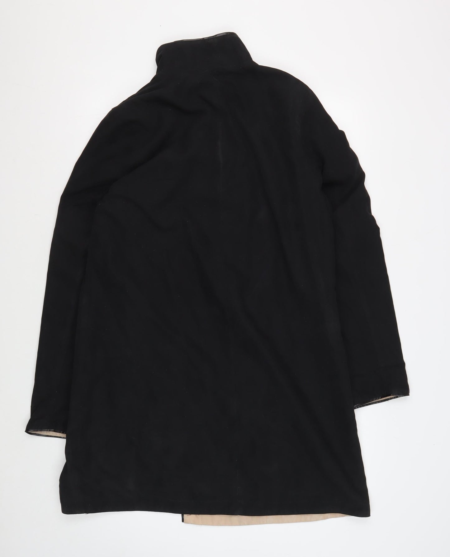 Viyella Women's Black Long Coat Size 14