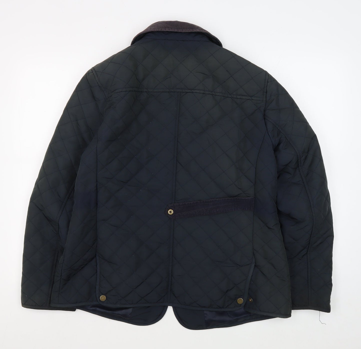 CC Women's Black Quilted Jacket Size 14