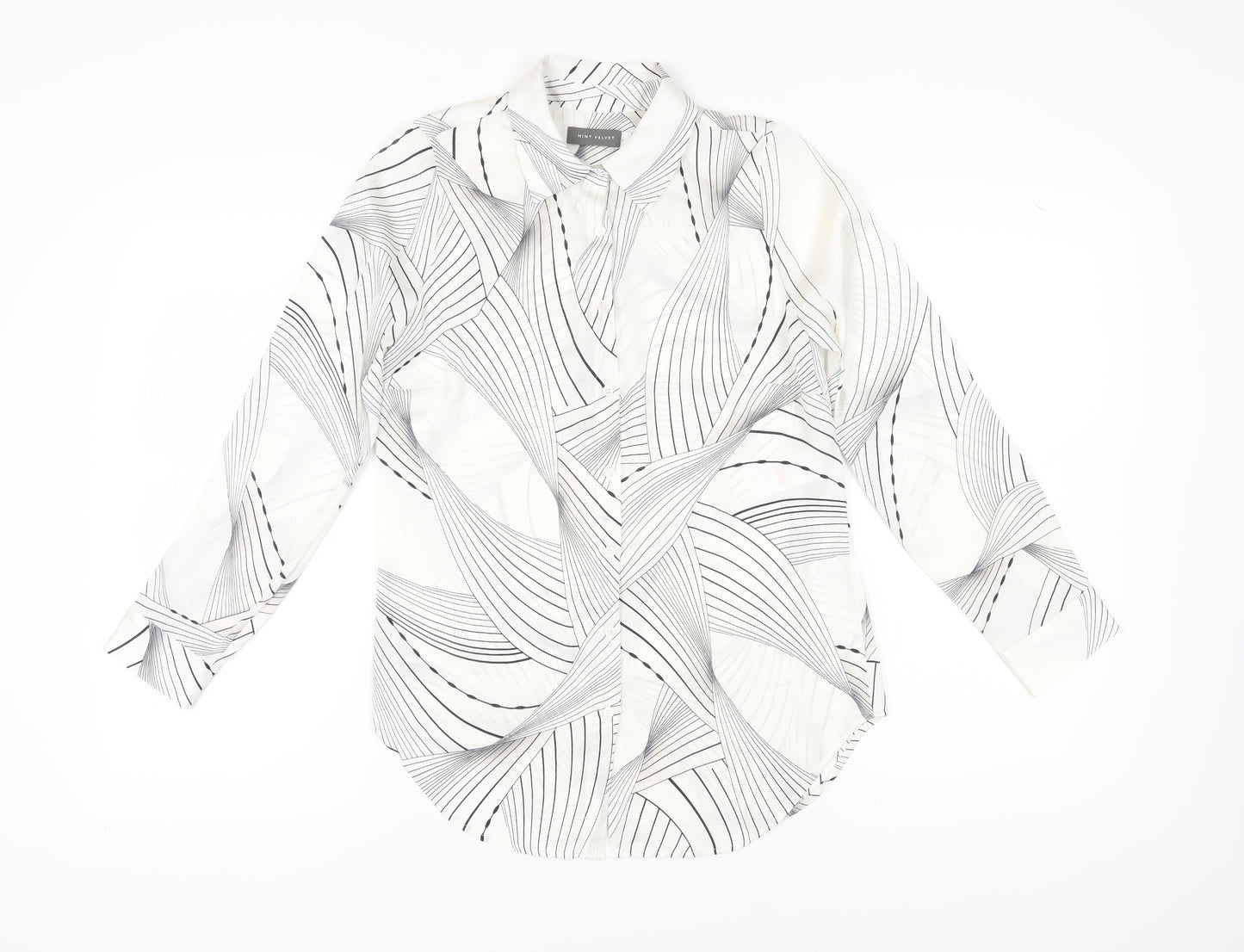 Mint Velvet Women's Size 6 Multicoloured Button-Up Shirt