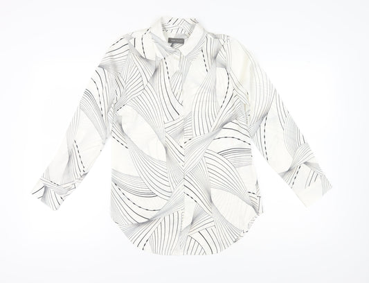 Mint Velvet Women's Size 6 Multicoloured Button-Up Shirt