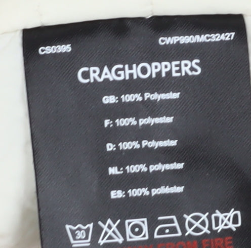 Craghoppers Women's Blue Waterproof Parka Jacket Size 12