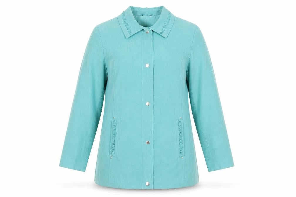 EWM Women's Blue Mid-Length Jacket Size 12