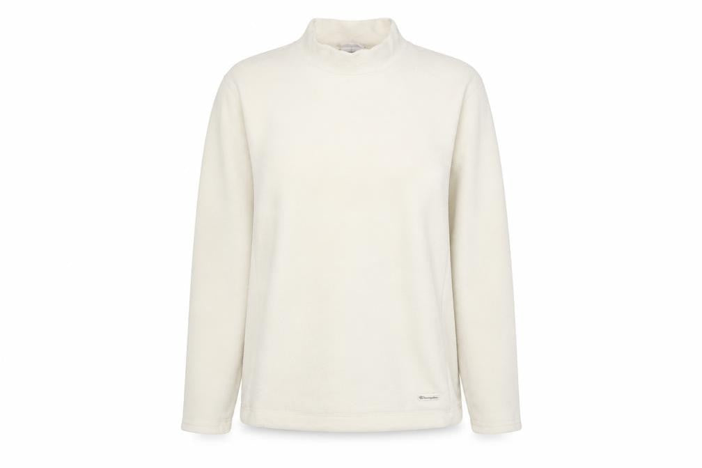 Womens UK L Regular Champion Ivory Pullover Sweatshirt