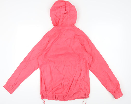 Mountain Warehouse Women's Pink Windbreaker Jacket Size 10