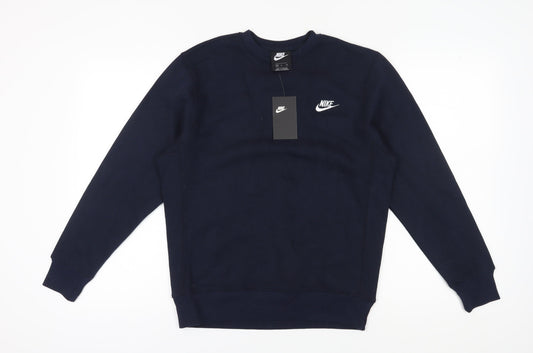 Nike Men's Blue Pullover Sweatshirt S