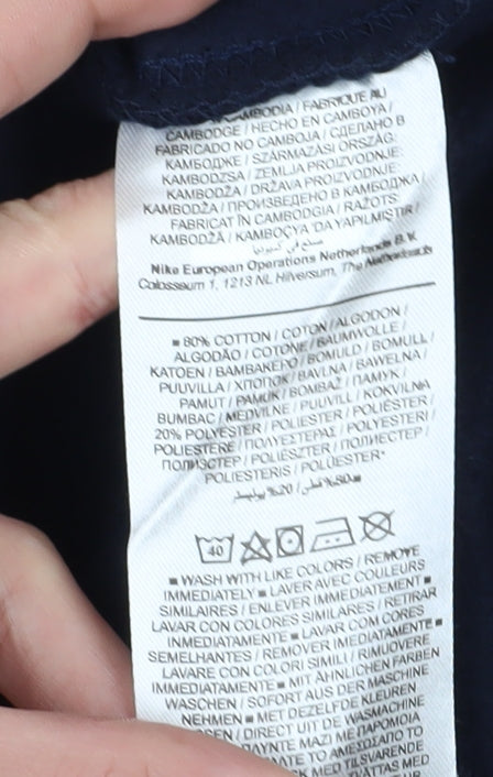 Nike Men's Blue Pullover Sweatshirt S