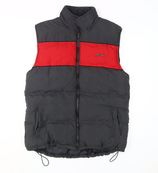 Slazenger Men's Black Puffer Waistcoat M - Sports Outdoor