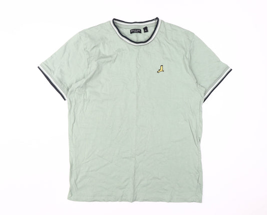 Brave Soul Men's XL Mint T-Shirt, 100% Cotton