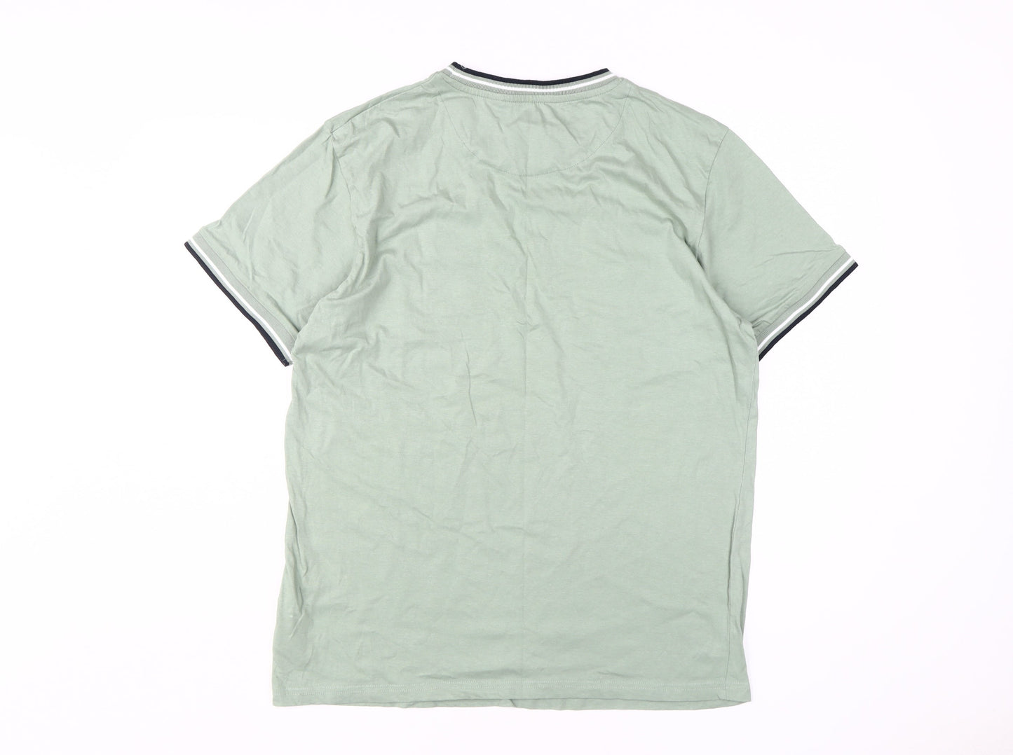 Brave Soul Men's XL Mint T-Shirt, 100% Cotton