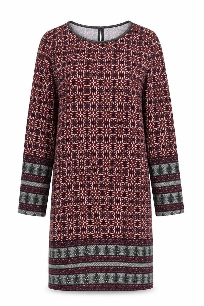 Klass Women's Multicoloured Geometric Dress, S