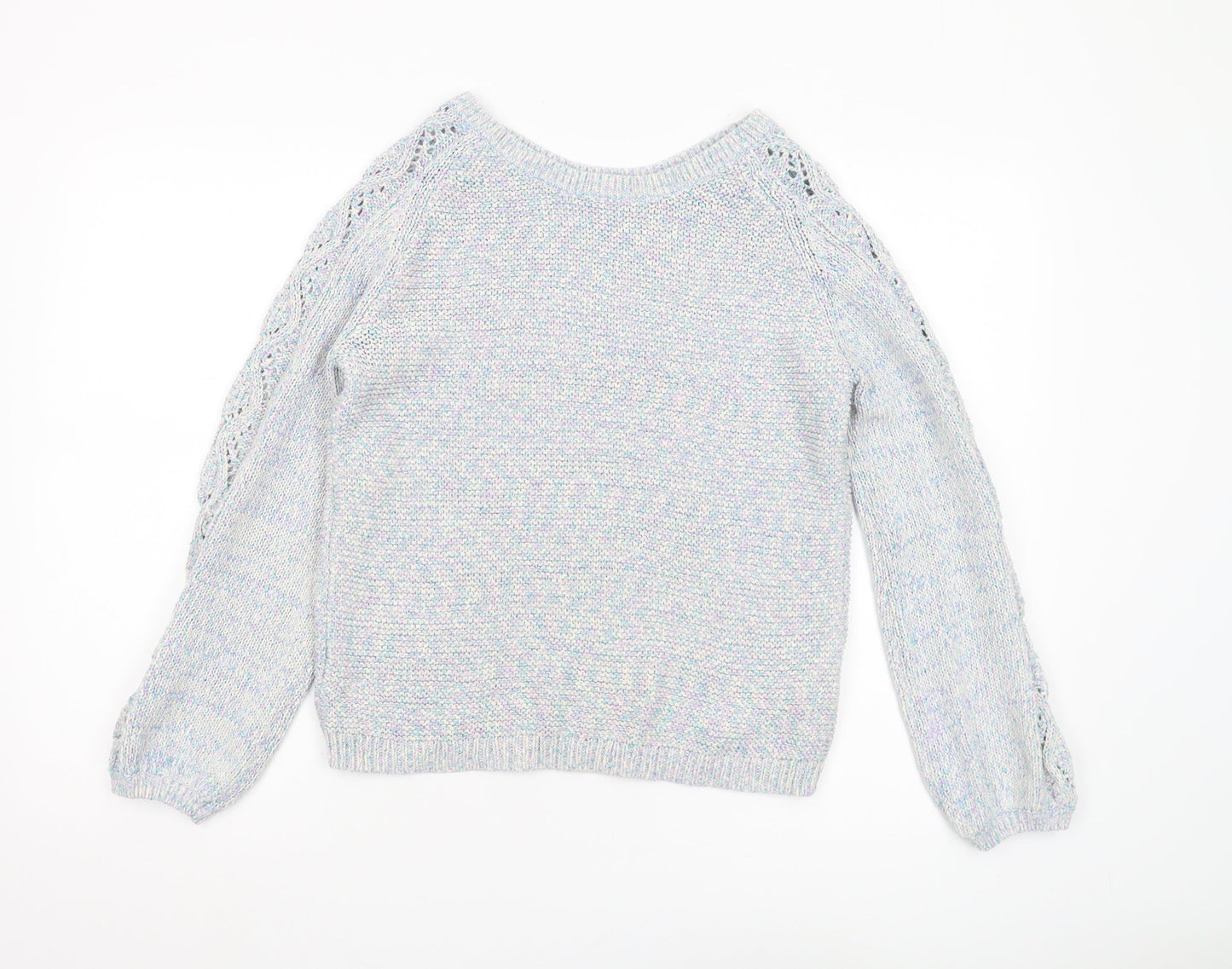 Marks and Spencer Women's Multicoloured Crew Neck Jumper