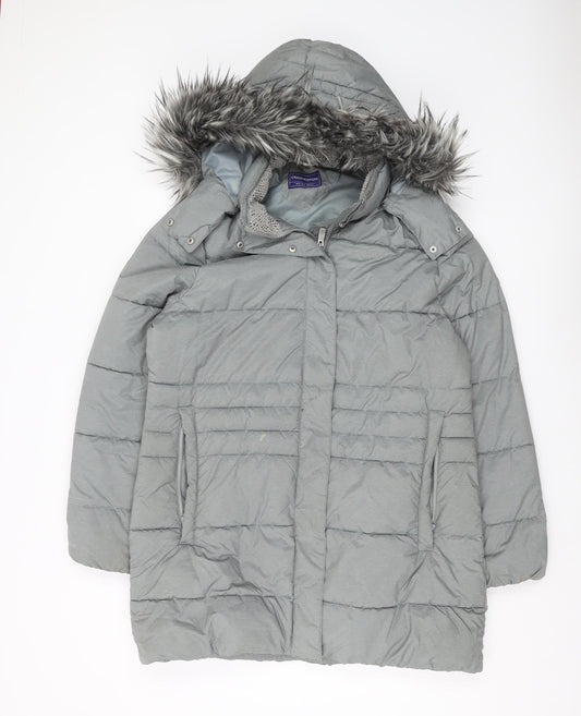 Craghoppers Women's Grey Puffer Jacket UK 16