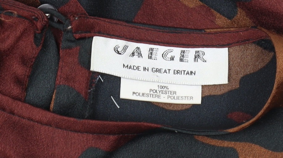 Jaeger Women's Camouflage Long Sleeve Top Size 14