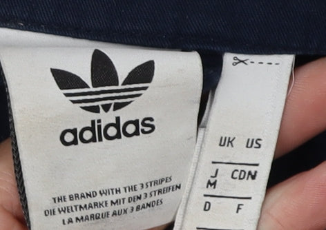 Adidas Blue Unisex Jacket, Size M, Basic Sportswear