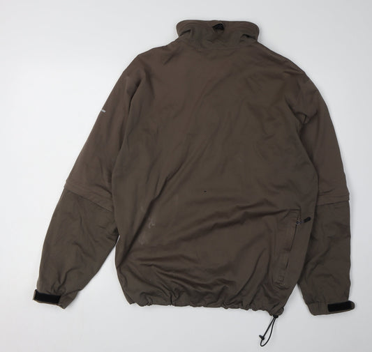 Cross Men's Brown M 3-in-1 Jacket Stand-Up