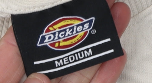 Dickies Men’s Beige Crew Neck Sweatshirt Size M