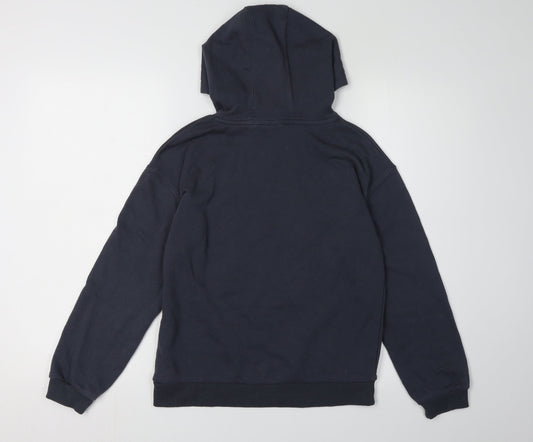 Pineapple Girls Black Hoodie 11-12 Years with Logo Design