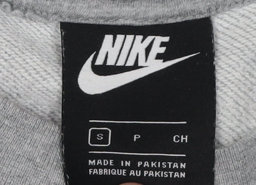 Nike Unisex Grey Pullover Sweatshirt S
