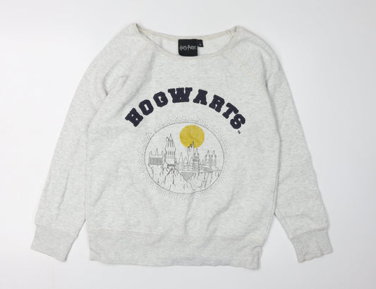 Harry Potter Unisex Grey XL Logo Sweatshirt Pullover