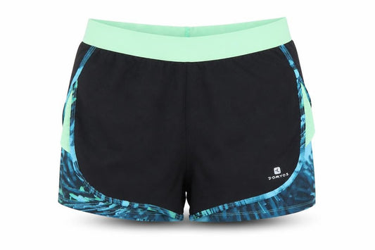 Decathlon Women's Black XS Athletic Shorts
