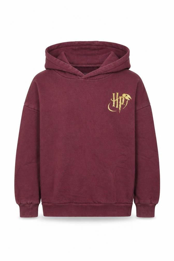 Harry Potter Boys Red Hoodie 6-7 Years Hogwarts Pullover