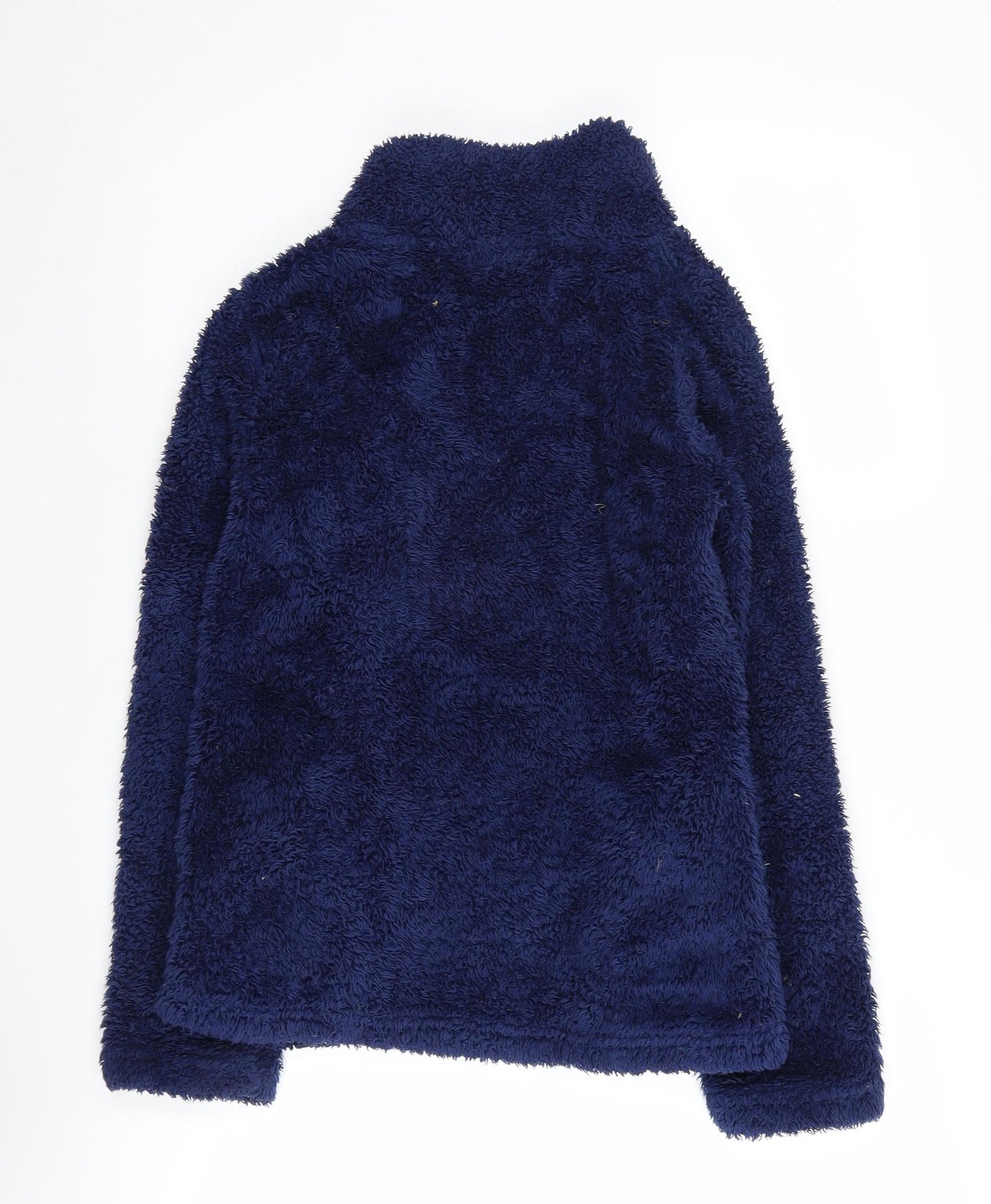 Next Women's Blue Henley Sweatshirt, Size 6