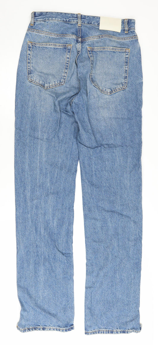 Pull&Bear Women's Blue Straight Jeans Size 10