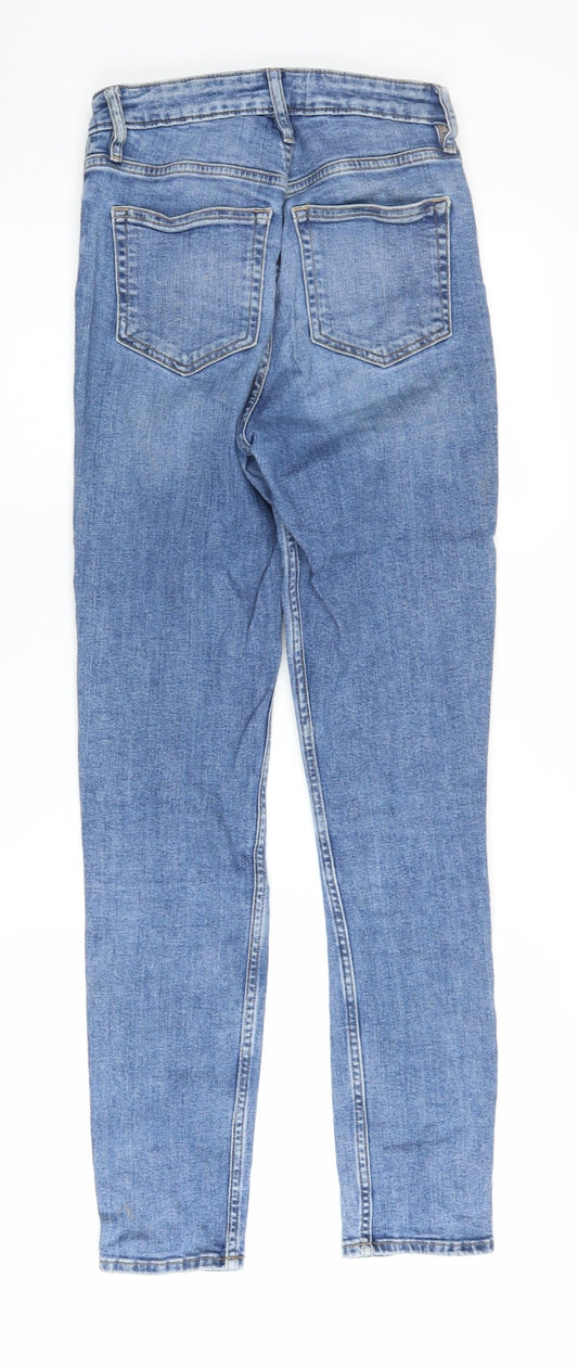 H&M Women's Blue Straight Jeans Size 8