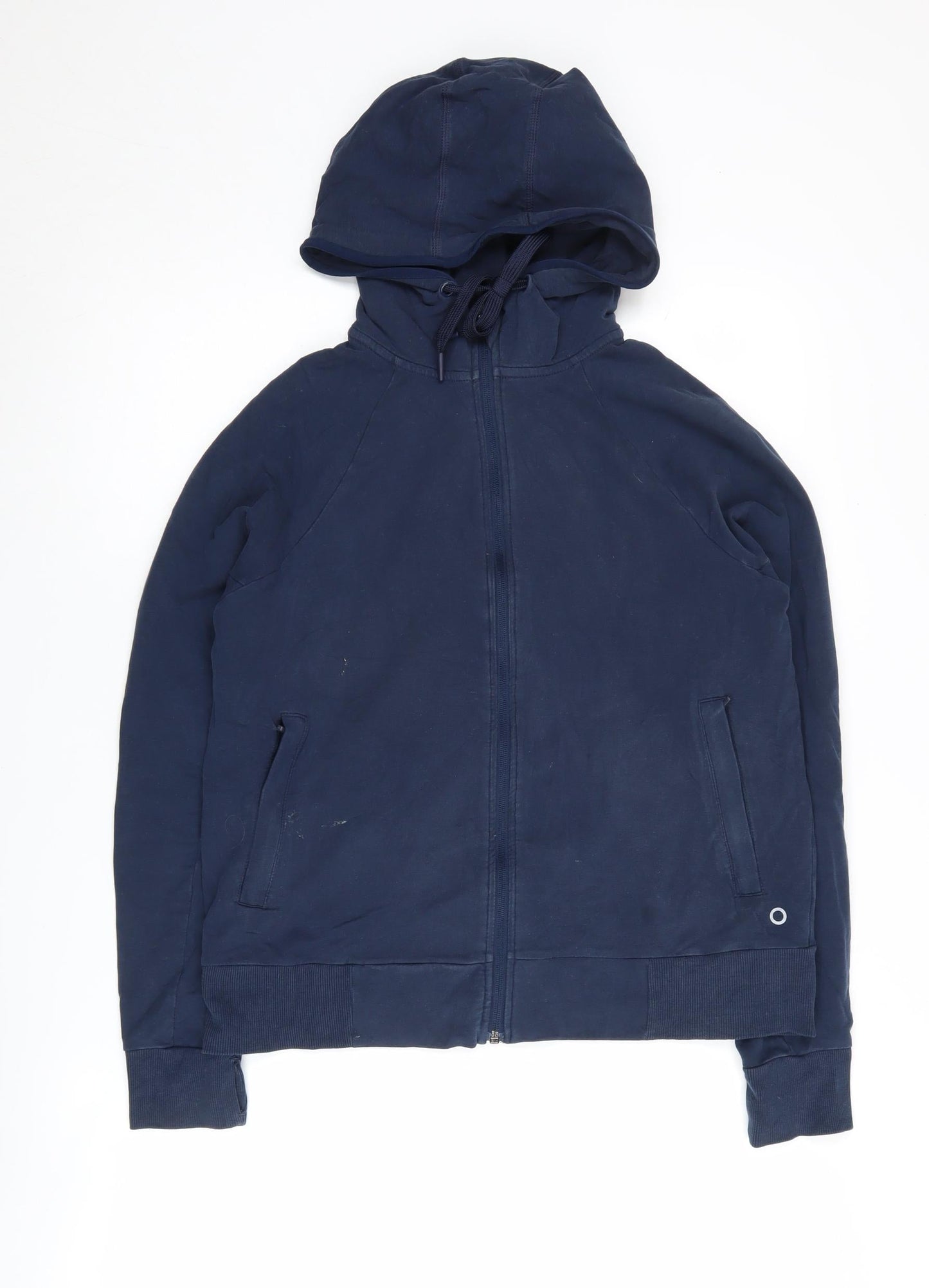 Marks and Spencer Women's Navy Full Zip Hoodie, Size 12
