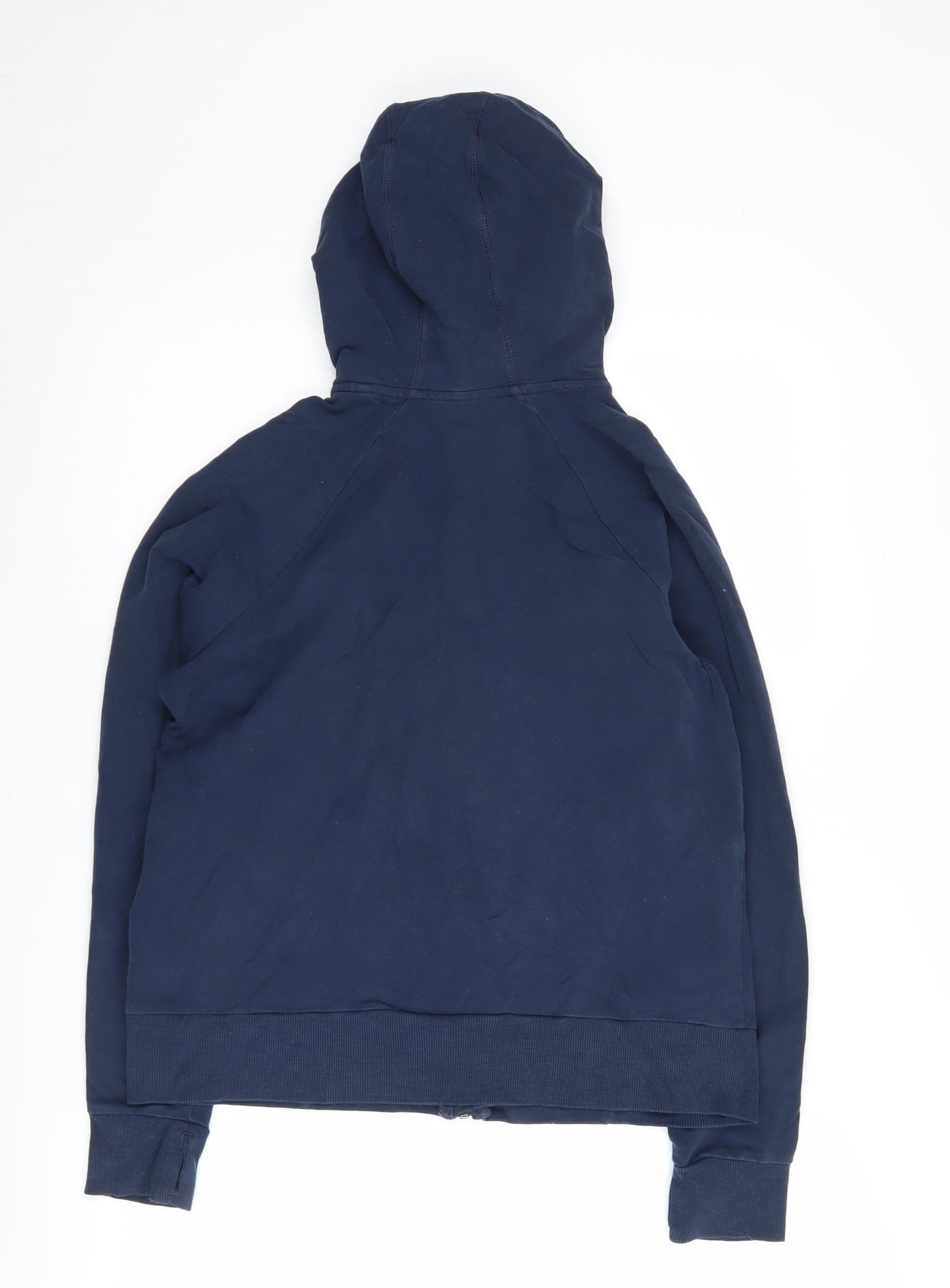 Marks and Spencer Women's Navy Full Zip Hoodie, Size 12