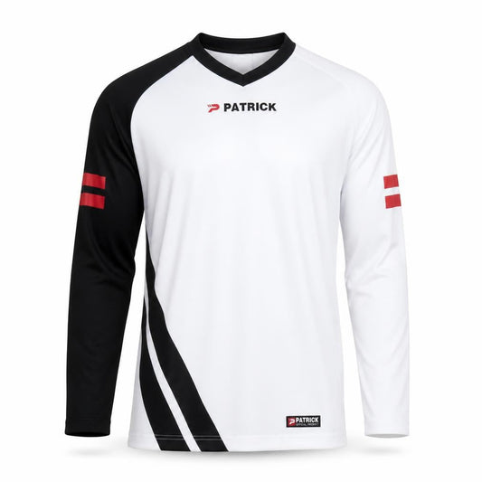 Patrick Men's White Football Jersey, Large