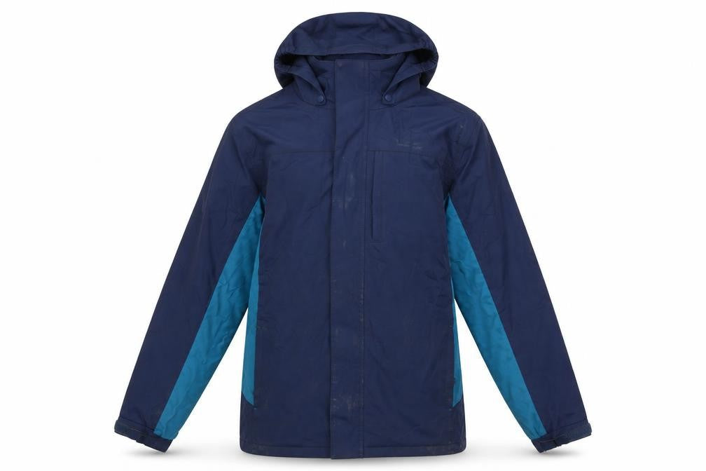 Mountain Warehouse Boys Blue Waterproof Rain Coat 13 Years