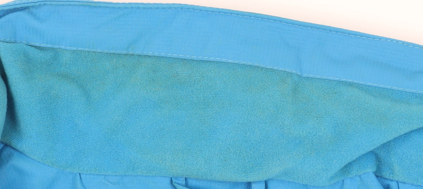 Mountainlife Women's Blue Waterproof Rain Coat Size 14