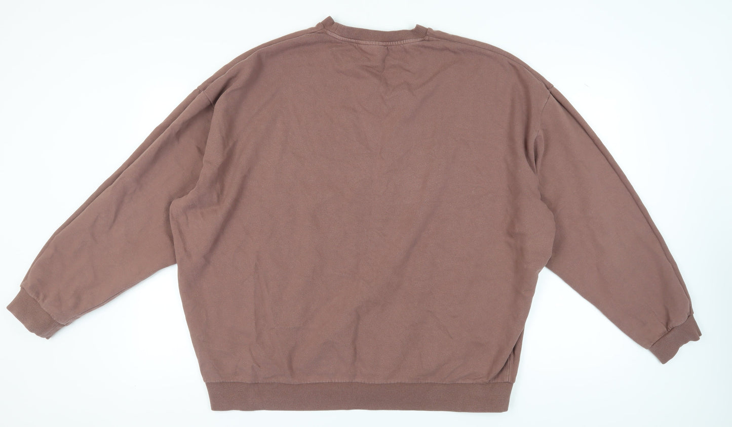 ASOS DESIGN Men's Brown Pullover Sweatshirt 3XL
