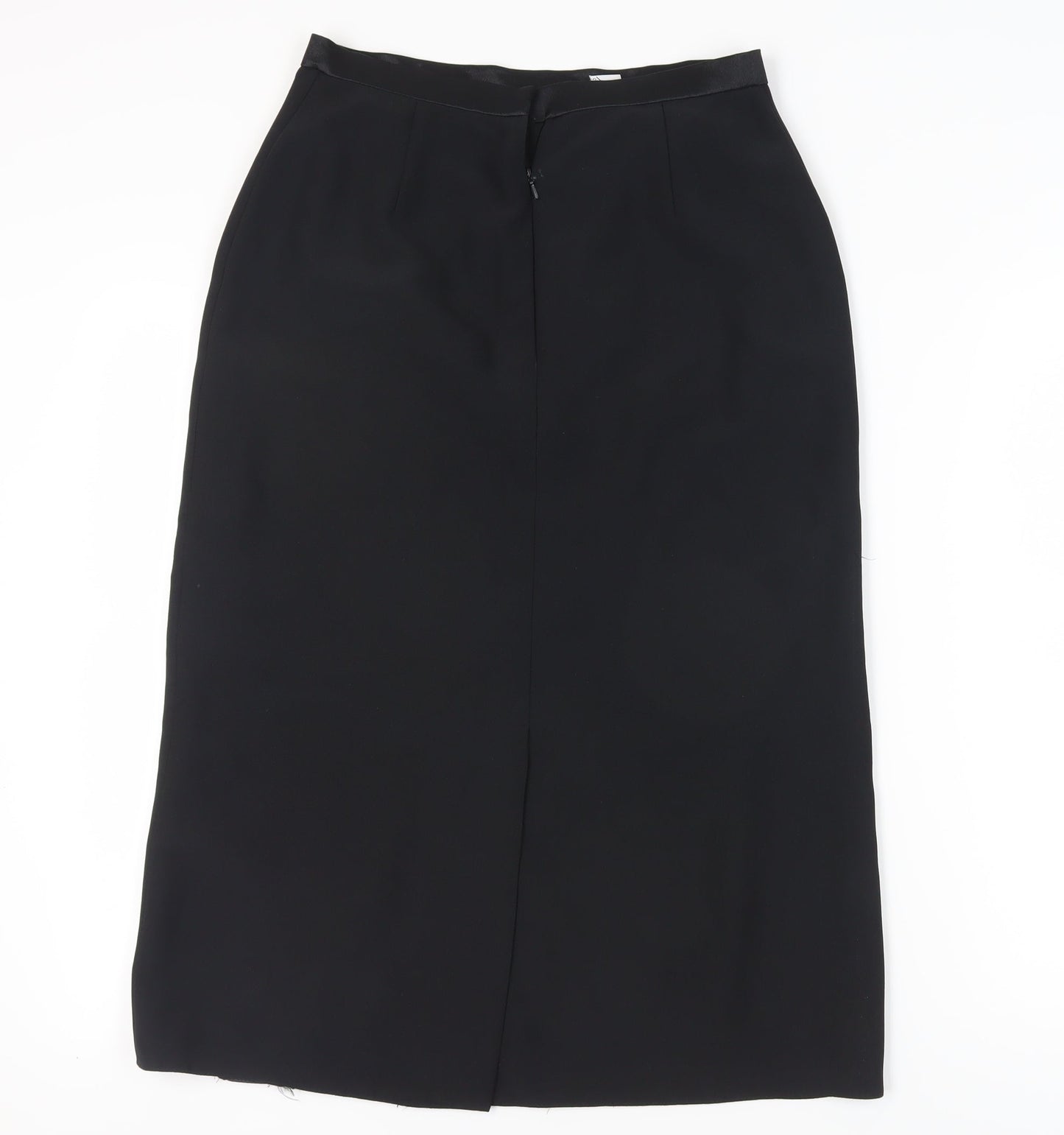 Jacques Vert Women's Black Midi Pencil Skirt, Size 14