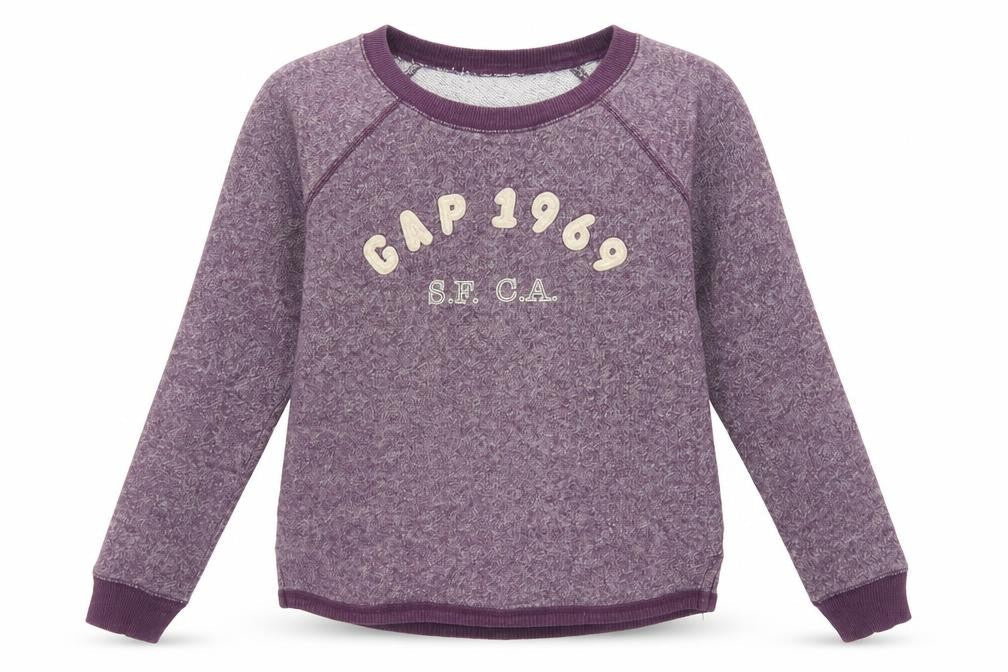 Gap Women's Purple Pullover Sweatshirt S