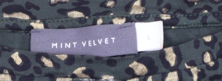 Mint Velvet Women's Multicoloured L 3/4 Sleeve Blouse