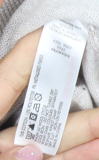 Jasper Conran Women's Ivory V-Neck Cardigan Size 12
