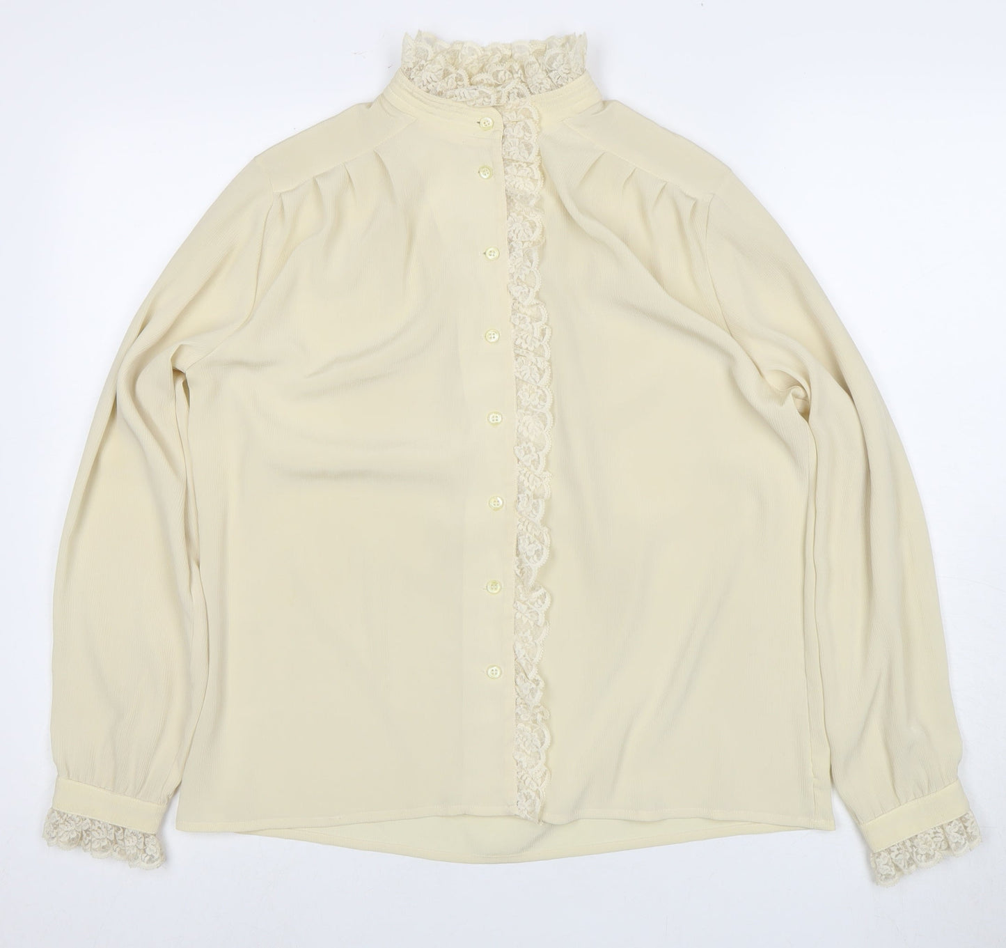 Windsmoor Women's Ivory Lace Blouse Size 16