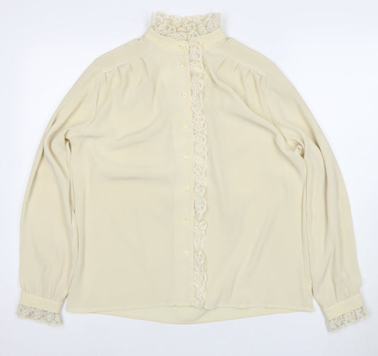 Windsmoor Women's Ivory Lace Blouse Size 16