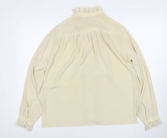 Windsmoor Women's Ivory Lace Blouse Size 16