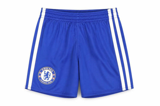 Adidas Boys Blue Athletic Football Shorts 5-6 Years