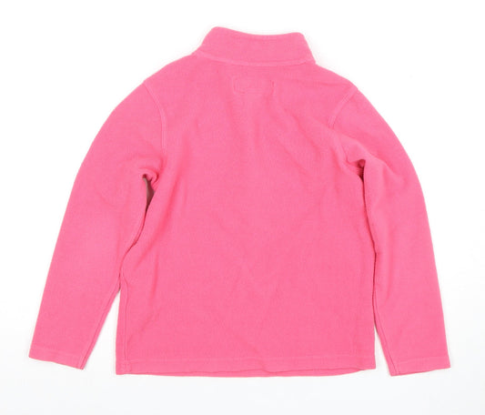Regatta Girls Pink Fleece Pullover Sweatshirt 9 Years
