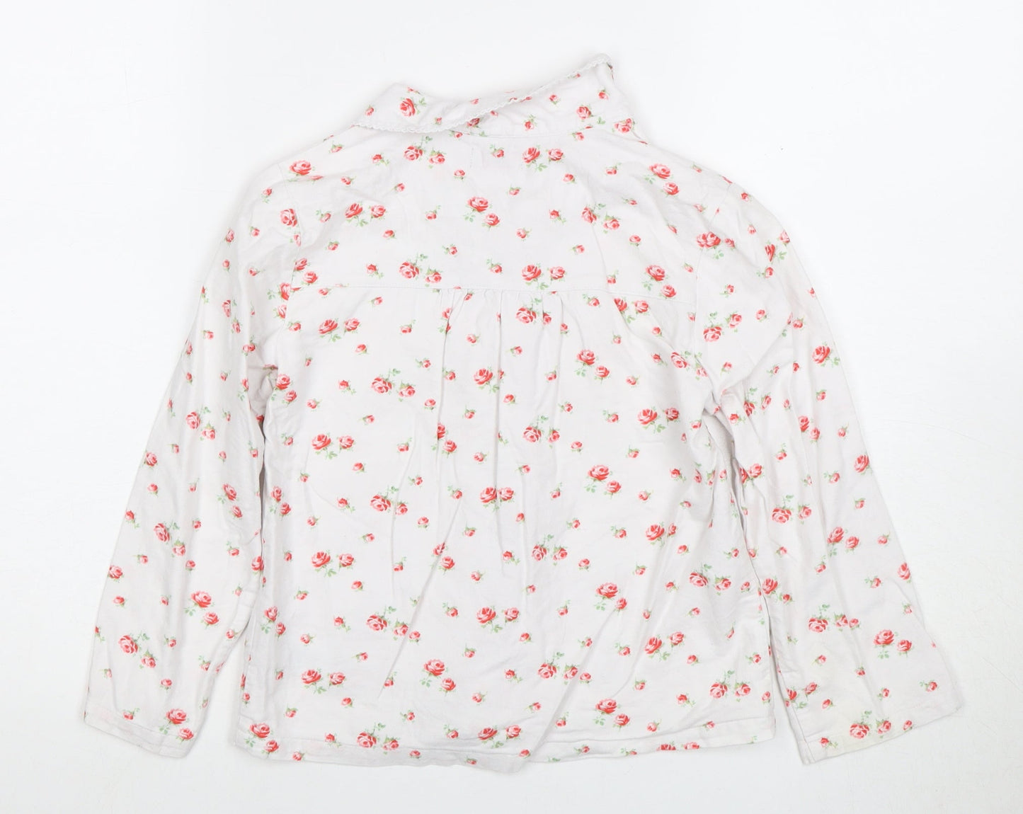 Cath Kidston Floral Girls Button-Up Shirt, Multicoloured, 7-8 Years