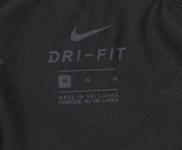 Nike Men's Black Running Top, M, Athletic Style