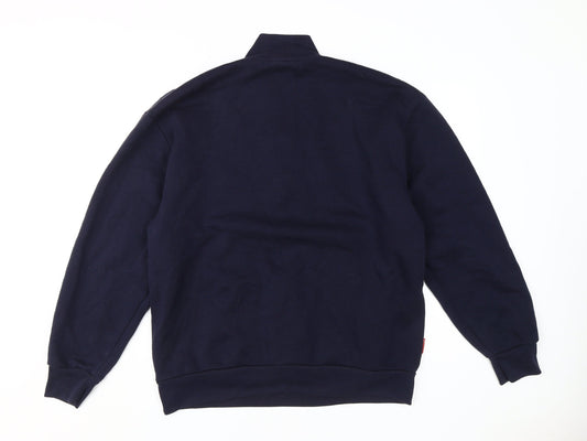 Slazenger Men's Blue XL Pullover Sweatshirt with Logo