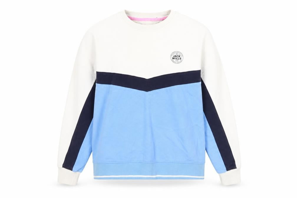 Womens UK 14 Regular Jack Wills Multicoloured Sweatshirt Sweatshirt